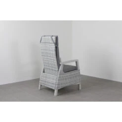 VDG Darwin Wicker Verstelbare Tuinstoel - Licht Grijs 9 VDG Darwin Wicker Verstelbare Tuinstoel - Licht Grijs -LeenBakker Winkel 1000048056 0103