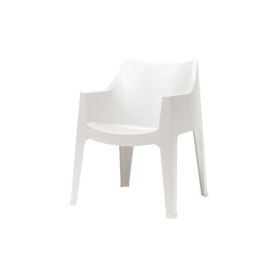 Scab Coccolona Tuinstoel Ivoor/wit 4 Scab Coccolona Tuinstoel Ivoor/wit - Afbeelding 2