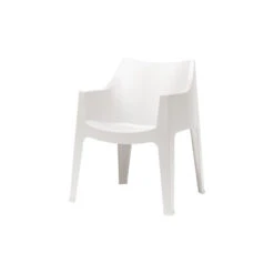 Scab Coccolona Tuinstoel Ivoor/wit