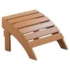 Beliani Voetenbankje ADIRONDACK - Lichte Houtkleur Kunsthout 2 Beliani Voetenbankje ADIRONDACK - Lichte Houtkleur Kunsthout -LeenBakker Winkel 1000049784