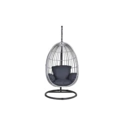 Garden Impressions Panama Swing Egg Hangstoel - Cloudy Grey -LeenBakker Winkel 1000050055 0103