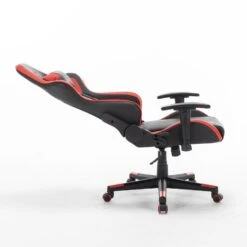 Gamestoel Texas - Zwart / Rood - Gaming Stoel - Bureaustoel -LeenBakker Winkel 1000050258 0103