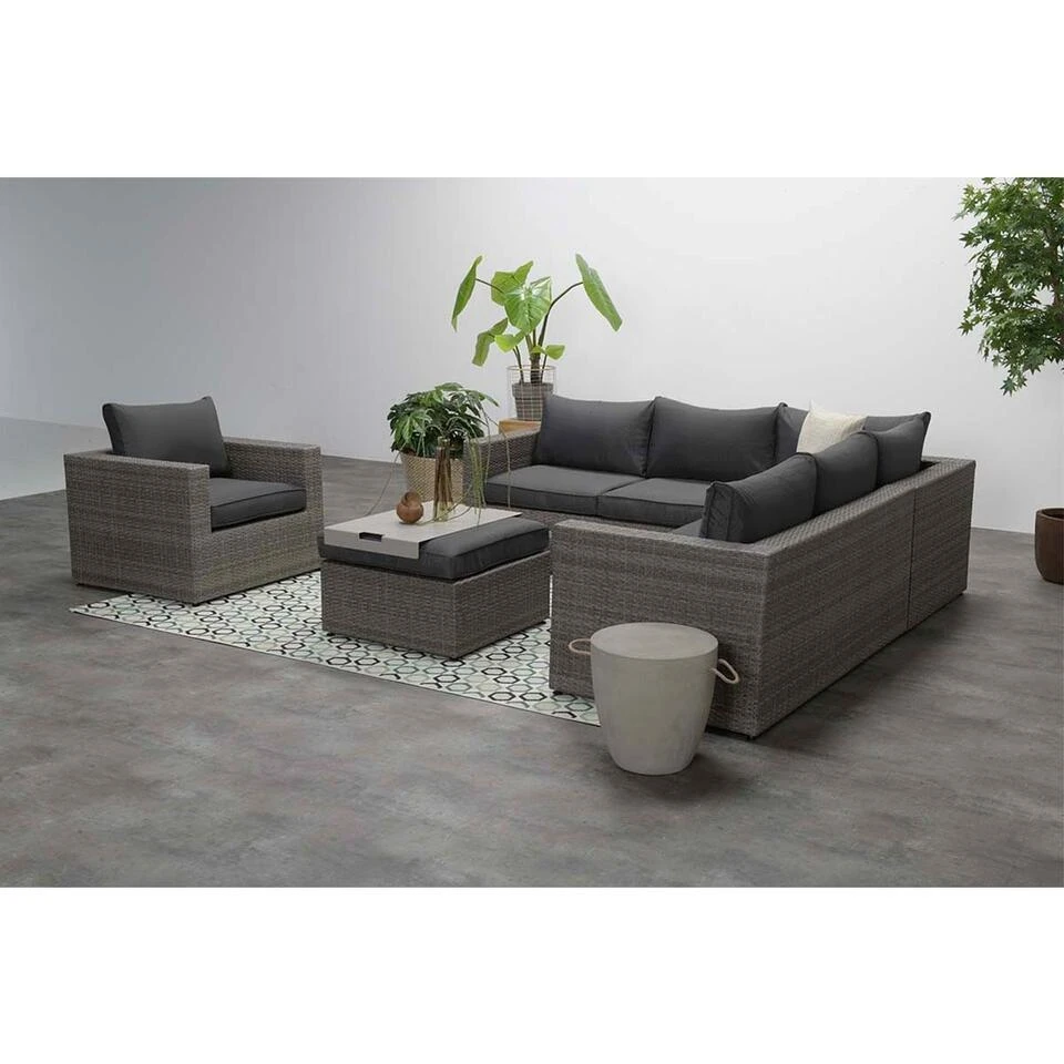 Garden Impressions Altea Lounge Tuinstoel - Grijs 4 Garden Impressions Altea Lounge Tuinstoel - Grijs - Afbeelding 2