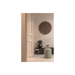 WOOOD Ollie Poef - Polyester - Aqua - 46x40x40 8 WOOOD Ollie Poef - Polyester - Aqua - 46x40x40 -LeenBakker Winkel 1000052553 0102