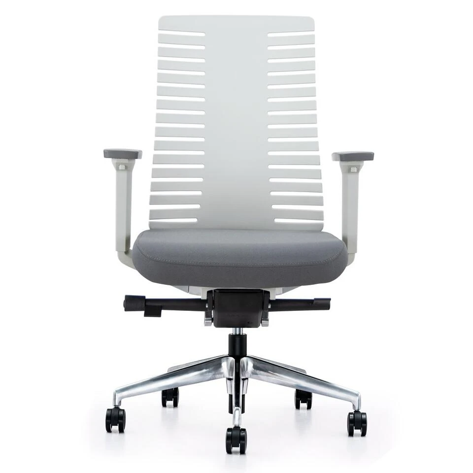 Bureaustoel Bone - Grijs 4 Bureaustoel Bone - Grijs - Afbeelding 2