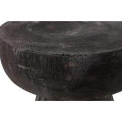 WOOOD Borre Kruk - Hout - Zwart - 40x28x28 8 WOOOD Borre Kruk - Hout - Zwart - 40x28x28 -LeenBakker Winkel 1000057577 0103