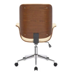 Clp Bureaustoel Mick Kunstleder Crème -LeenBakker Winkel 1000059675 0103