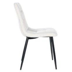 CLP Eetkamerstoel Antibes Fluweel Crème -LeenBakker Winkel 1000063058 0103