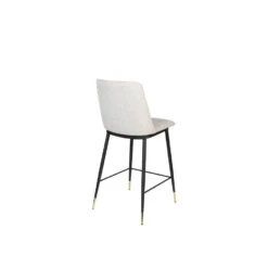 Giga Meubel Barstoel Stof Beige - Zithoogte 65cm - Stoel Lionel 9 Giga Meubel Barstoel Stof Beige - Zithoogte 65cm - Stoel Lionel -LeenBakker Winkel 1000069018 0103