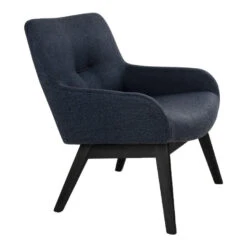 Giga Meubel Loungestoel Stof Donkergrijs/Zwart - Zithoogte 40cm 9 Giga Meubel Loungestoel Stof Donkergrijs/Zwart - Zithoogte 40cm -LeenBakker Winkel 1000069892 0103