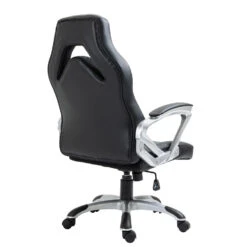 Clp Bureaustoel Foxton Kunstleder Grijs 9 Clp Bureaustoel Foxton Kunstleder Grijs -LeenBakker Winkel 1000071082 0103