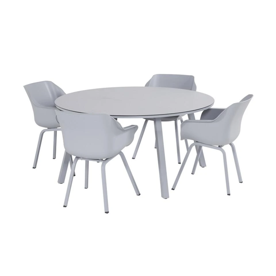 Hartman Sophie Element Dining Armstoel- Grijs - 4 St. 6 Hartman Sophie Element Dining Armstoel- Grijs - 4 St. - Afbeelding 4