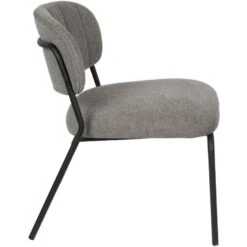 Puur Viken Fauteuil Grijs/zwart - Stof - Grijs -LeenBakker Winkel 1000074926 0103