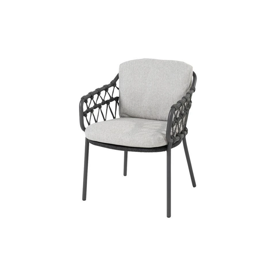 4 Seasons Outdoor Calpi Dining Stoel - Antraciet (1 St.) 3 4 Seasons Outdoor Calpi Dining Stoel - Antraciet (1 St.)