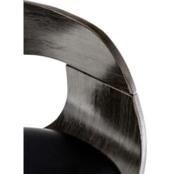 CLP Barkruk Kingston Frame Zwart Kunstleder Grijs/zwart 8 CLP Barkruk Kingston Frame Zwart Kunstleder Grijs/zwart -LeenBakker Winkel 1000078917 0102