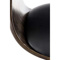 CLP Barkruk Kingston Frame Zwart Kunstleder Grijs/zwart 9 CLP Barkruk Kingston Frame Zwart Kunstleder Grijs/zwart -LeenBakker Winkel 1000078917 0103