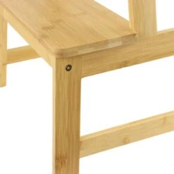 Orange85 Kruk Bamboe Keuken Krukje Opstapkrukje Houtlook -LeenBakker Winkel 1000085109 0111