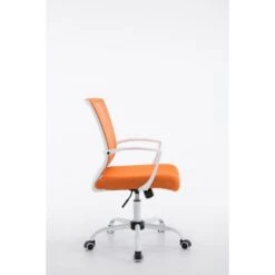 Clp Bureaustoel Tracy Frame Wit Oranje -LeenBakker Winkel 1000085212 0102