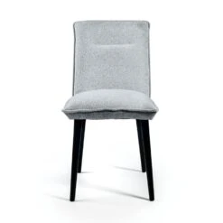 Malo Eetkamerstoel Heaven - Stof - Grijs -LeenBakker Winkel 1000085713 0103