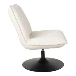 Rein Living Jax Fauteuil - Bouclé - Gebroken Wit -LeenBakker Winkel 1000086631 0103