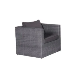 Garden Impressions Lyon Lounge Stoel Donker Grijs