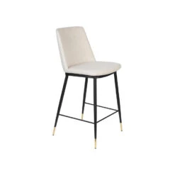Rein Living Lionel Counterstoel - Beige - Set Van 2 -LeenBakker Winkel 1000087887 0102