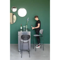 Rein Living Donny Barkruk - Grijs - Set Van 2 -LeenBakker Winkel 1000087892 0101