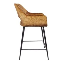 PTMD Barkruk Roest - Velvet - Barkruk Fal Low -LeenBakker Winkel 1000089892 0102