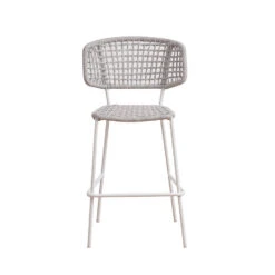 Barkruk Buiten Leslie Touw Wit - 56x58x109 Cm - Touw - Wit 8 Barkruk Buiten Leslie Touw Wit - 56x58x109 Cm - Touw - Wit -LeenBakker Winkel 1000092402 0102