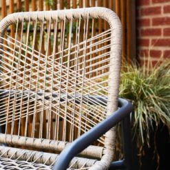 Tuinstoel Met Armleuning Nika Zand - 58,50x53x75,50 Cm - Touw - Beige 8 Tuinstoel Met Armleuning Nika Zand - 58,50x53x75,50 Cm - Touw - Beige -LeenBakker Winkel 1000092419 0102