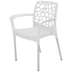 Bravo Stapelstoel Plastic - Kunststof - Wit -LeenBakker Winkel 1000093882 0101