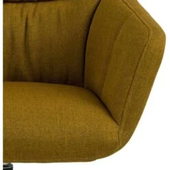 Sohome Draaifauteuil Leopold - Met Voetenbank - Geel -LeenBakker Winkel 1000094491 0103