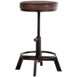 CLP Hocker Destin Kunstleder Bronskleurig -LeenBakker Winkel 1000095339 0103