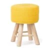 KidsDepot Kruk Iggy 29 Cm Katoen En Hout Geel 1 KidsDepot Kruk Iggy 29 Cm Katoen En Hout Geel -LeenBakker Winkel 1000095424