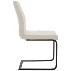 CLP Set Van 2 Eetkamerstoelen Belley Kunstleder Wit 9 CLP Set Van 2 Eetkamerstoelen Belley Kunstleder Wit -LeenBakker Winkel 1000095878 0103