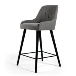 Zalko Barkruk Bouclé - Stof - Grijs