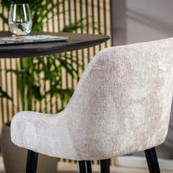 Zalko Barkruk Roman - Stof - Beige -LeenBakker Winkel 1000096128 0103