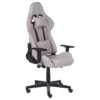 Beliani Gamestoel WARRIOR - Grijs Polyester 2 Beliani Gamestoel WARRIOR - Grijs Polyester -LeenBakker Winkel 1000096217