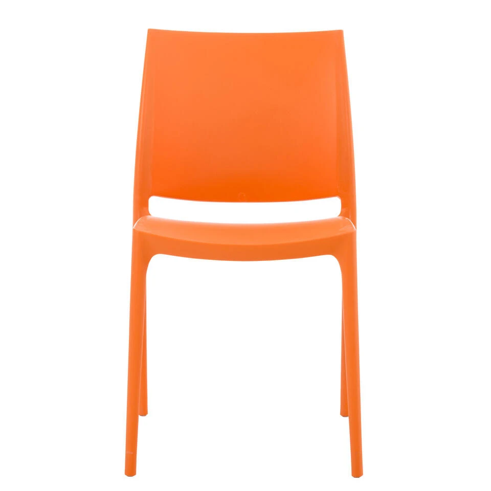CLP Tuinstoel Maya Oranje 4 CLP Tuinstoel Maya Oranje - Afbeelding 2