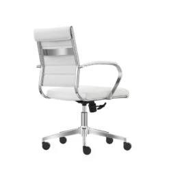 Bureaustoel Cádiz Wit 9 Bureaustoel Cádiz Wit -LeenBakker Winkel 1000097368 0103