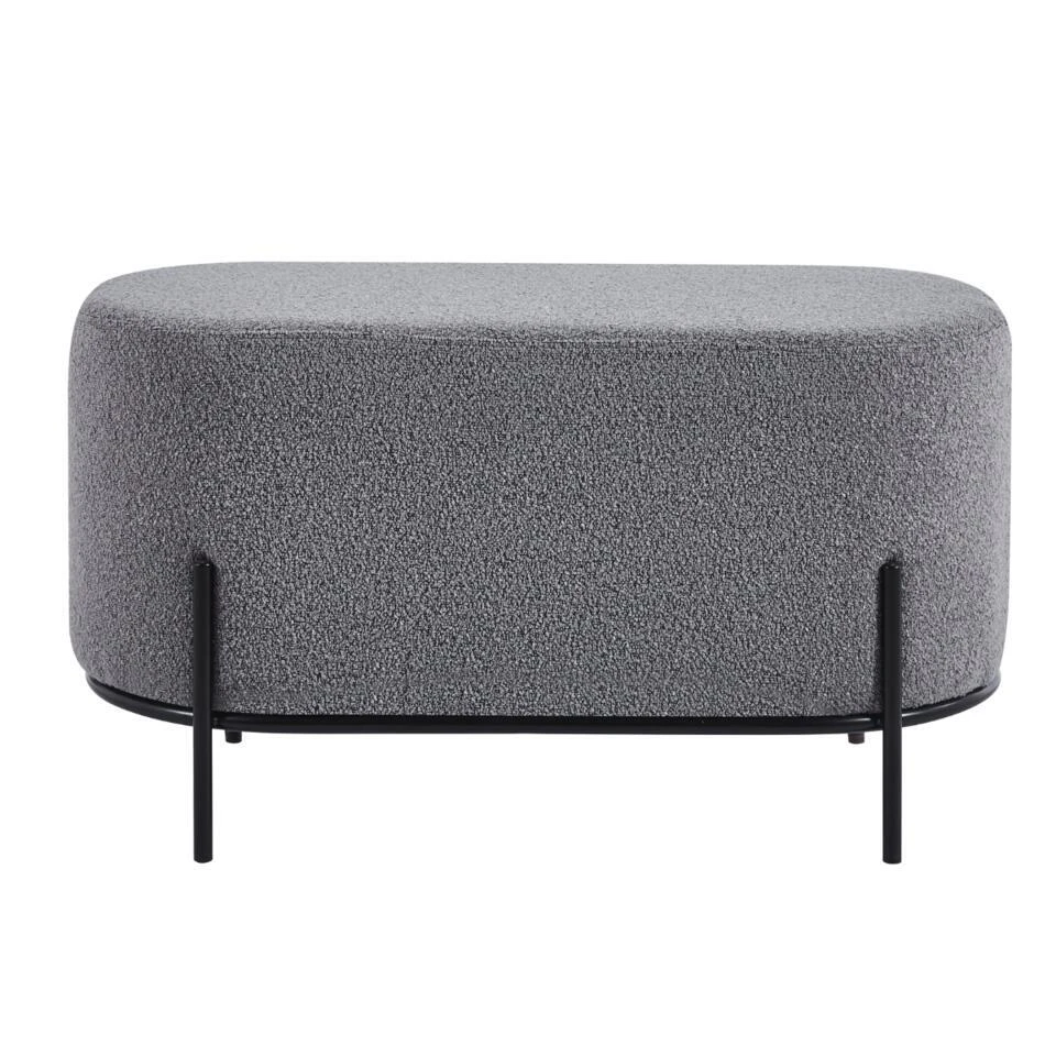 DS4U® Torben Hocker Duo - Stof - Grijs 3 DS4U® Torben Hocker Duo - Stof - Grijs