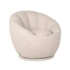 LABEL51 Fauteuil Crown - Naturel - Boucle -LeenBakker Winkel 1000100099