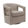 Fauteuil Bouclé Taupe - Zithoogte 46,5cm - 75x73x77cm -LeenBakker Winkel 1000117162