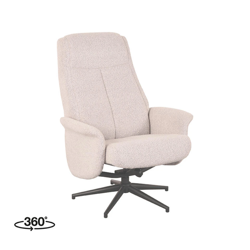 LABEL51 Fauteuil Bergen - Naturel - Boucle 3 LABEL51 Fauteuil Bergen - Naturel - Boucle