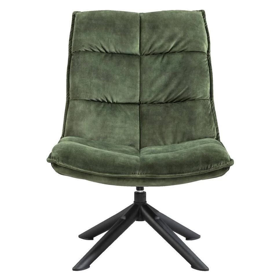 Fauteuil Lucas - Velvet Mosgroen 3 Fauteuil Lucas - Velvet Mosgroen