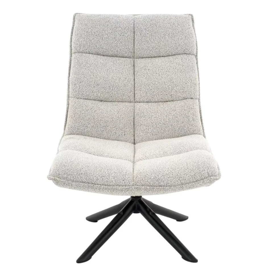 Fauteuil Lucas - Bouclé Beige 3 Fauteuil Lucas - Bouclé Beige