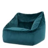 Icon Zitzack Natalia - Fluwelen Zitzakfauteuil - Blauwgroen -LeenBakker Winkel 1000128799
