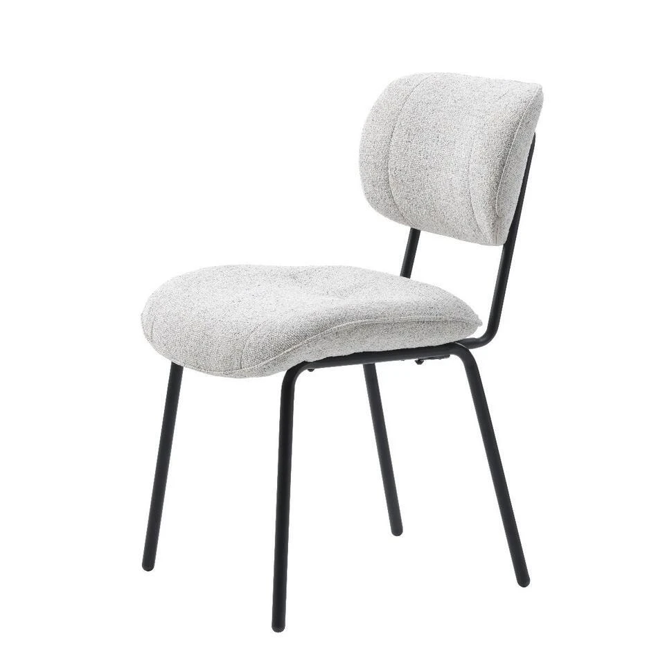 Nordic Home - Joakim Eetkamerstoel - Wit 3 Nordic Home - Joakim Eetkamerstoel - Wit