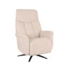 LABEL51 Fauteuil Oslo - Naturel - Boucle - Elektrisch - 87x79x112 Cm