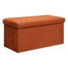 Atmosphera Poef/hocker - Opvouwbaar - Terracotta - 76 X 38 X 38 Cm 2 Atmosphera Poef/hocker - Opvouwbaar - Terracotta - 76 X 38 X 38 Cm -LeenBakker Winkel 1000134804